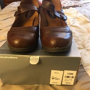 Dark brown Mary Janes